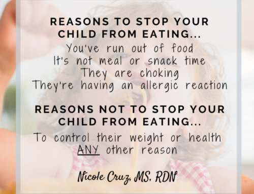 How to help your child stop overeating